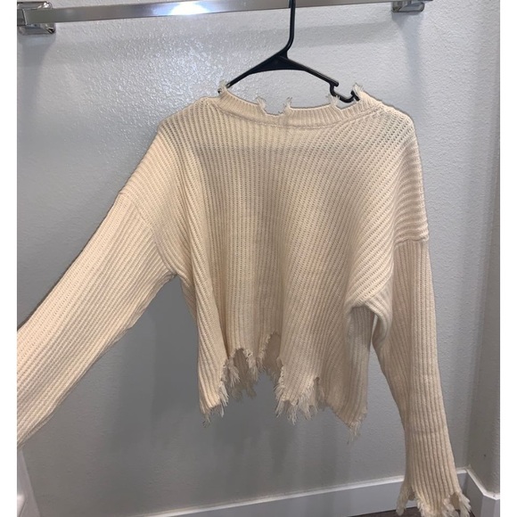Romwe distressed sweater - Picture 4 of 5